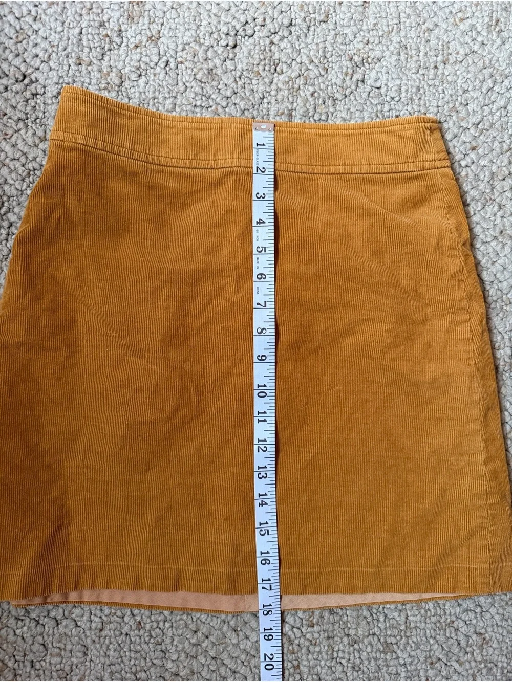 J. Crew Corduroy Mini Skirt